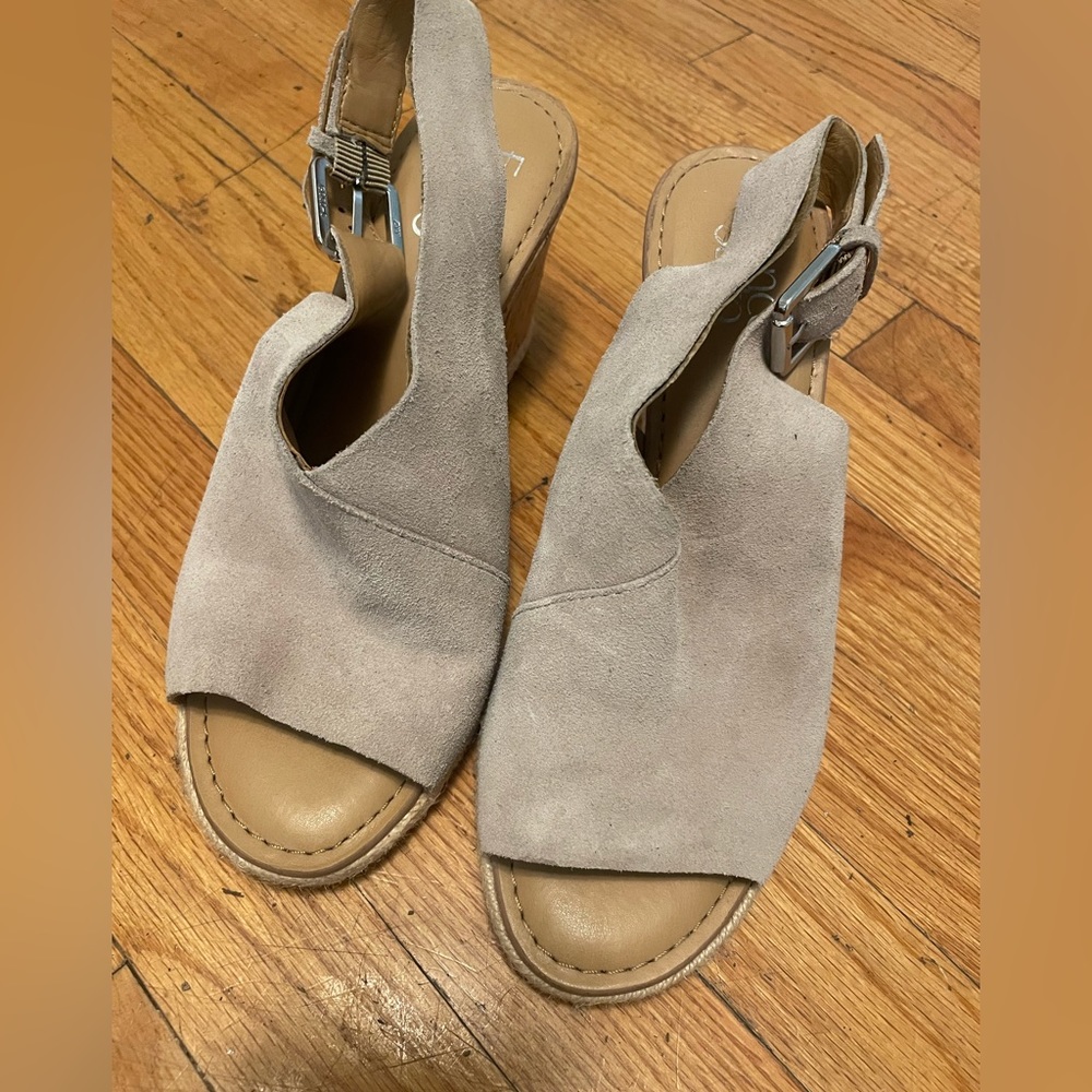 Franco Sarto wedges size 7